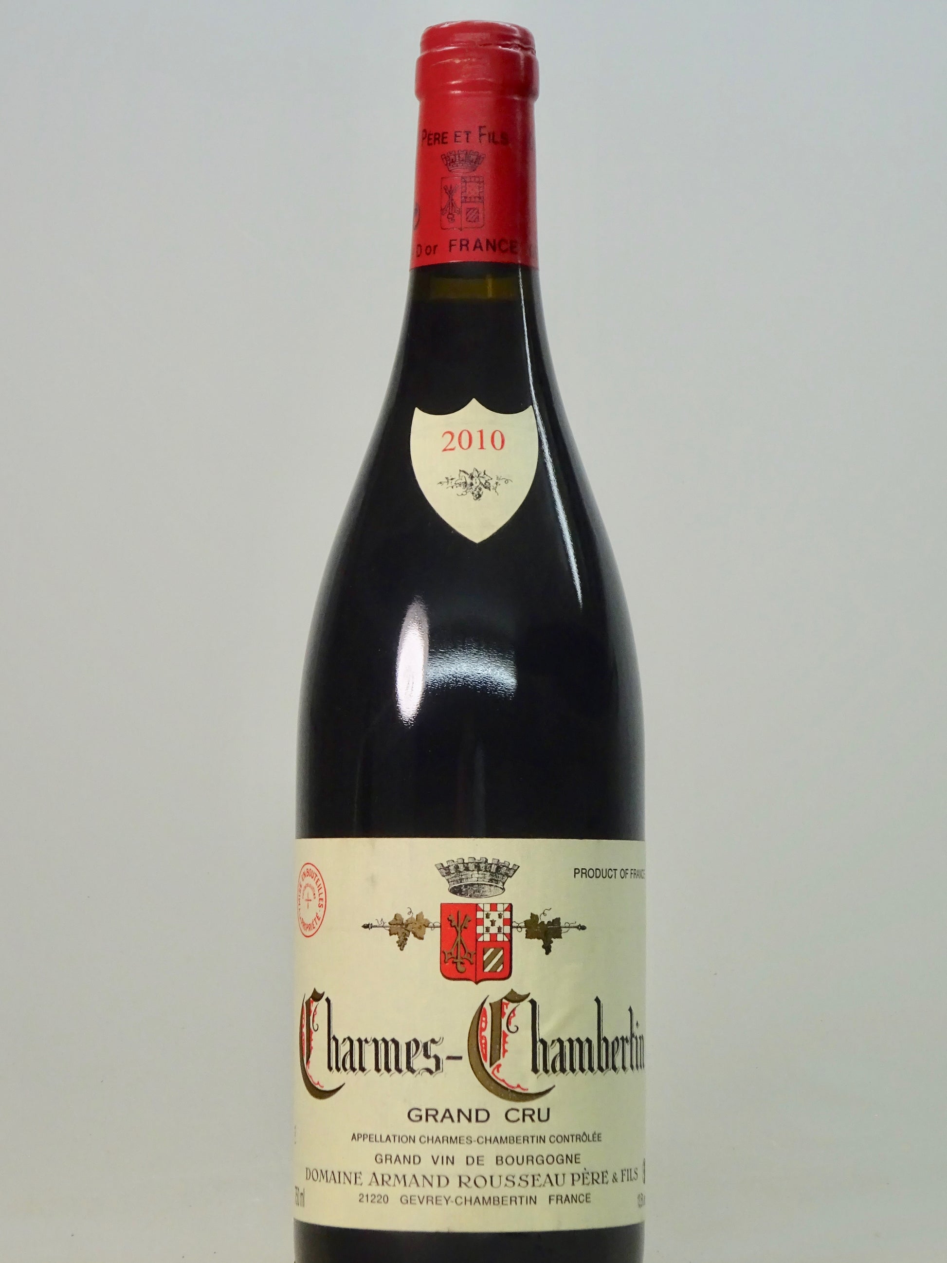 Charmes Chambertin, Grand Cru, Domaine A. Rousseau, 2010 - Just Wines 