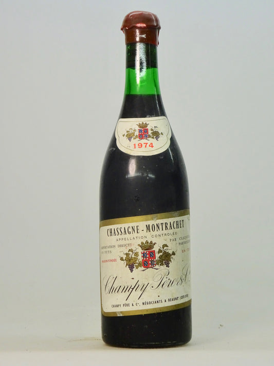 Chassagne Montrachet, Domaine Champy P猫re & Fils, 1974 - Just Wines 