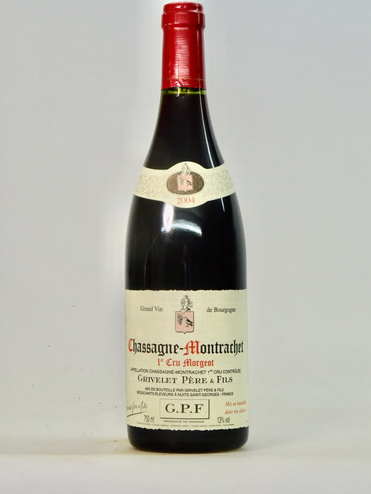 Chassagne Montrachet 1er Cru Morgeot, Domaine Grivelet, 2004 - Just Wines 