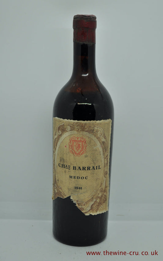 Chateau Barrail medoc 1941 - Just Wines 