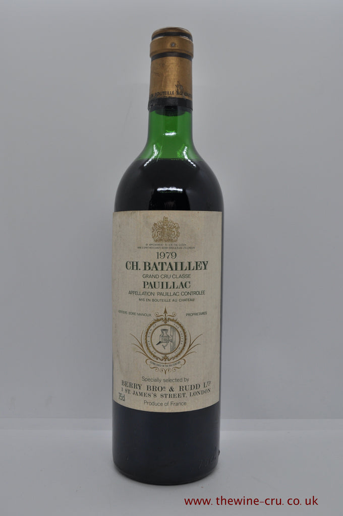 Chateau Batailley 1979 - Just Wines 