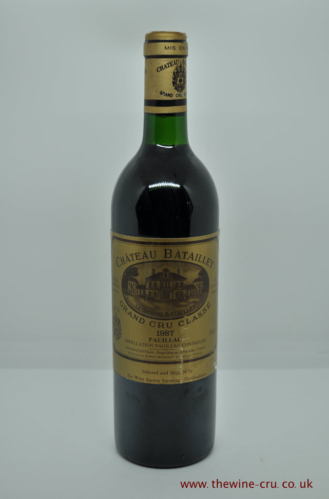 Chateau Batailley 1987 - Just Wines 