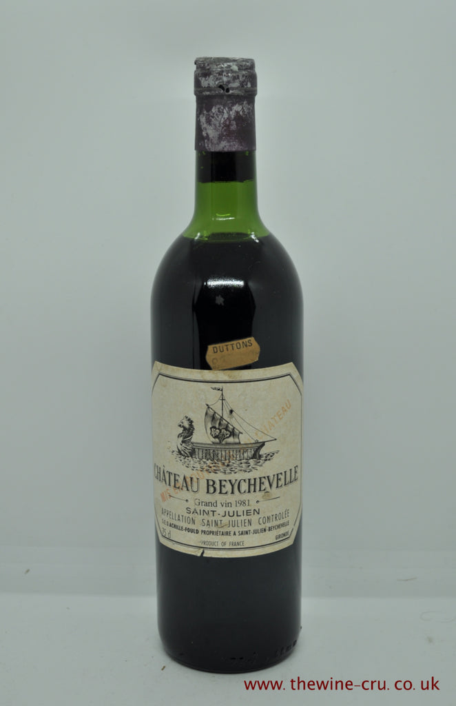 Chateau Beychevelle 1981 - Just Wines 