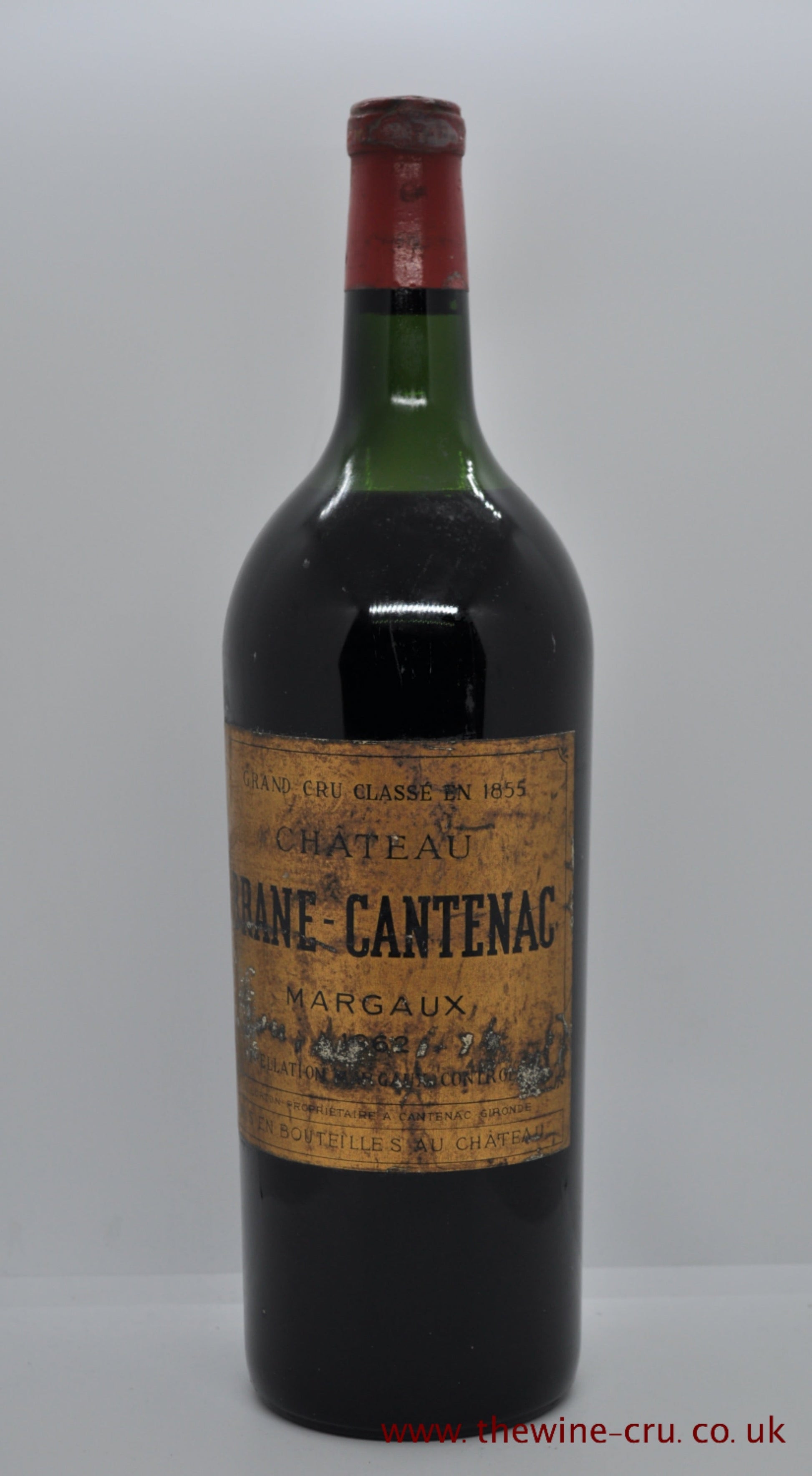 Chateau Brane Cantenac Magnum 1962 France Bordeaux