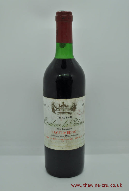 Chateau Cambon La Pelouse 1985 - Just Wines 