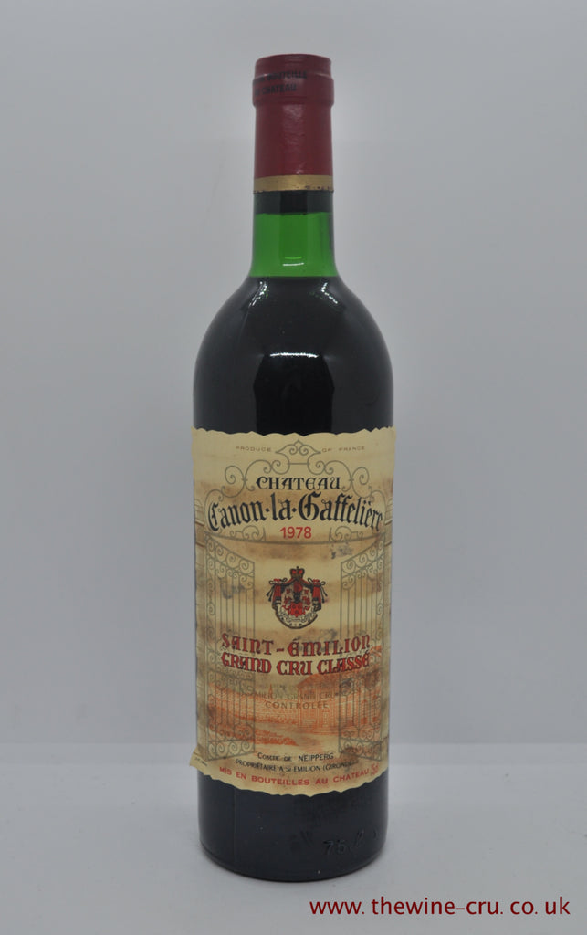 Chateau Canon La Gaffeliere 1978 - Just Wines 