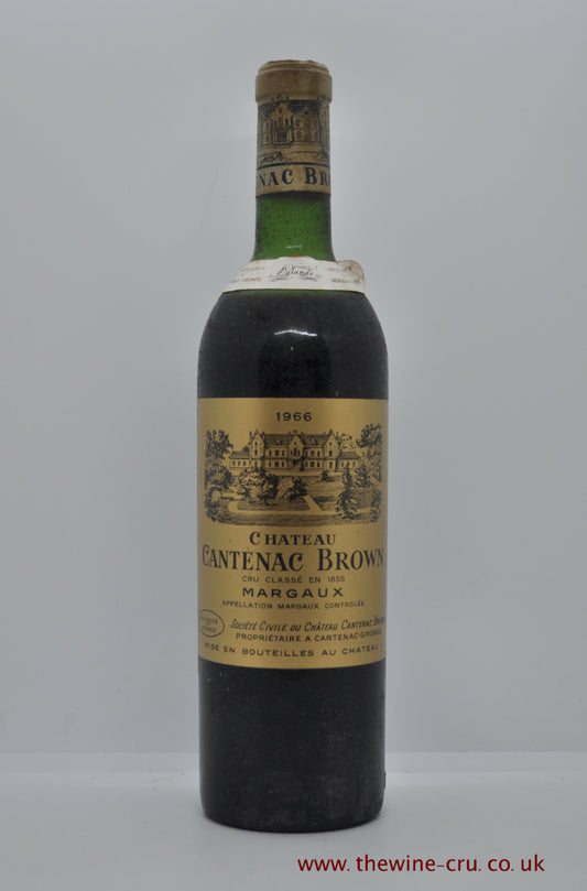 Chateau Cantenac Brown 1966 - Just Wines 