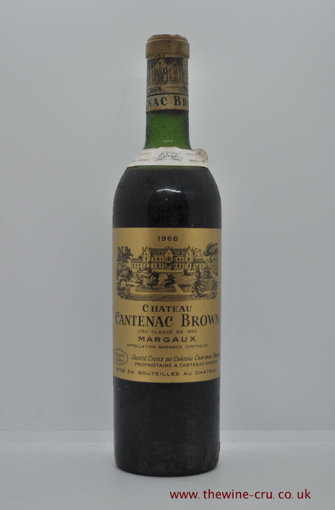 Chateau Cantenac Brown 1966 - Just Wines 