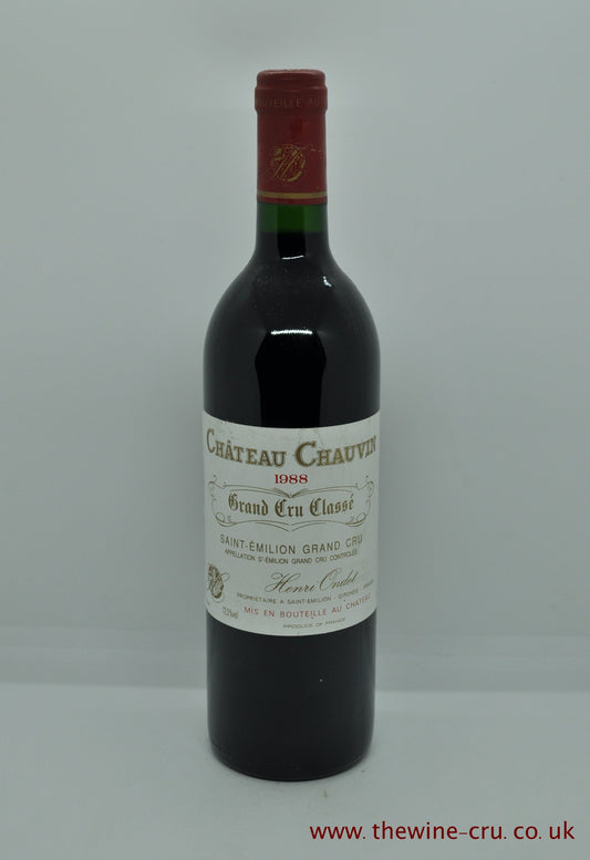 Chateau Chauvin Vintage 1988 - Just Wines 