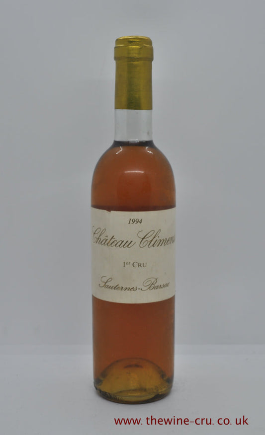 Chateau Climens 1994 500ml - Just Wines 