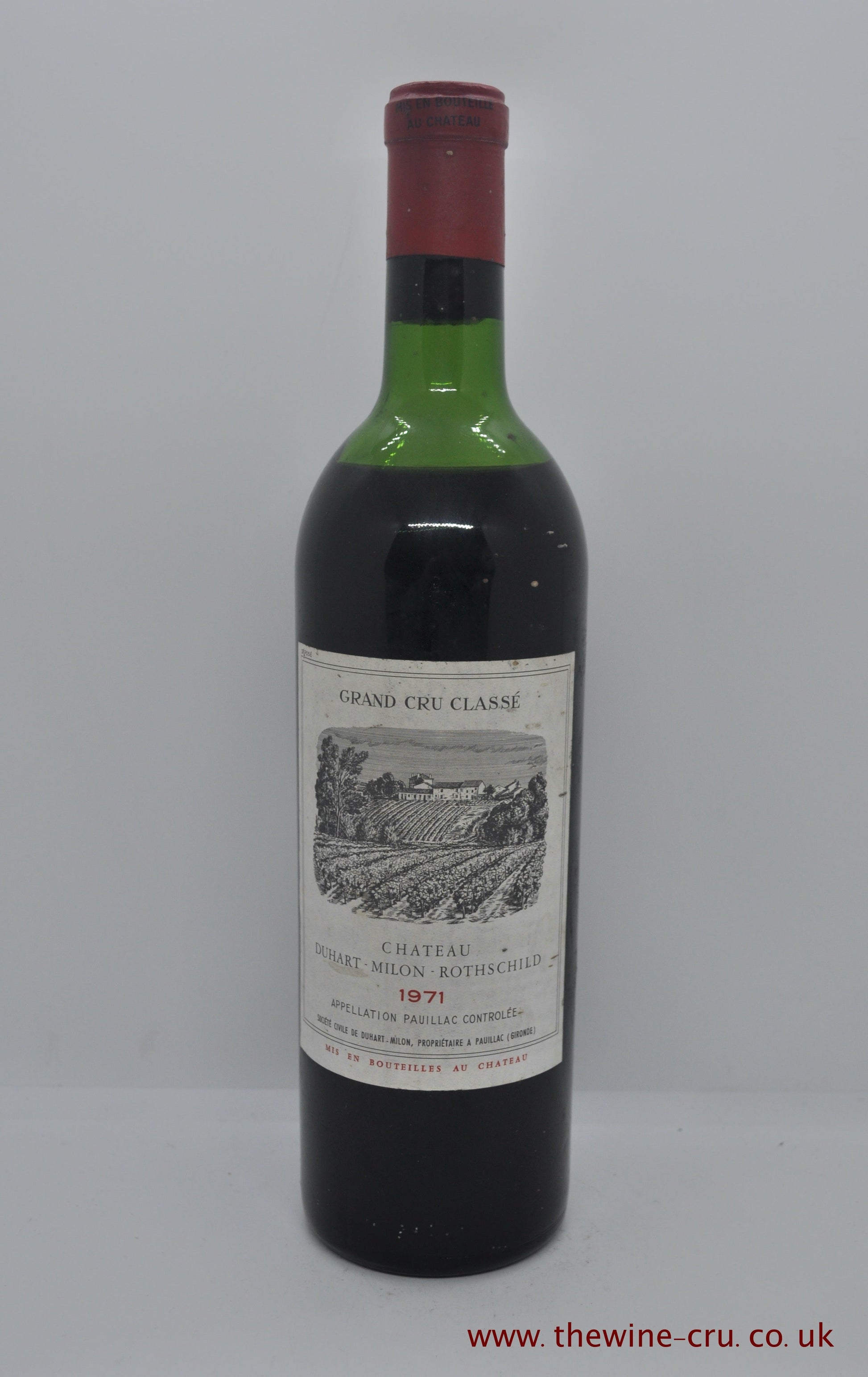 Chateau Duhart Milon Rothschild 1971 - Just Wines 