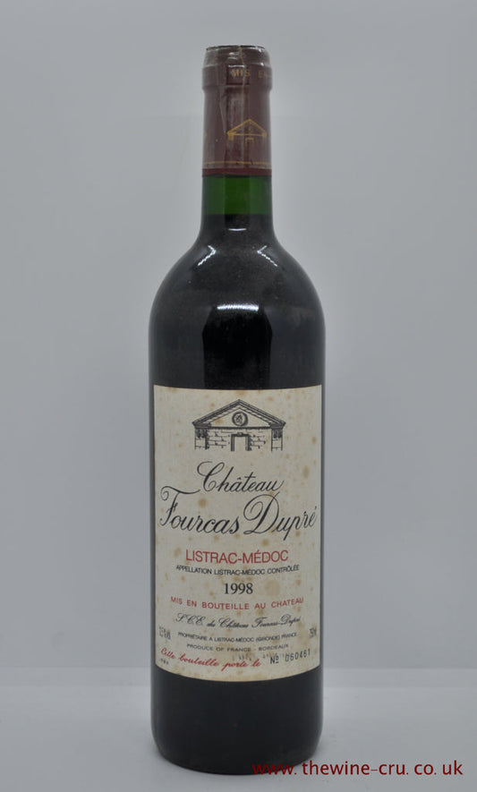 Chateau Fourcas Dupre 1998 - Just Wines 