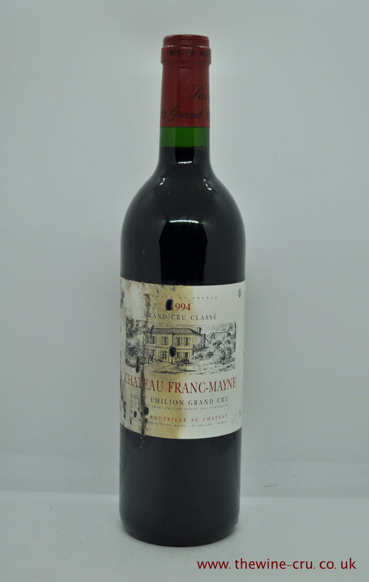 Chateau Franc Mayne 1994 - Just Wines 