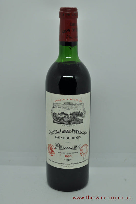 Chateau Grand Puy Lacoste 1983 - Just Wines 