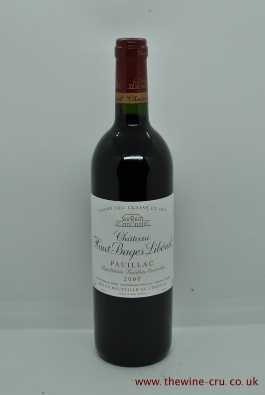 Chateau Haut Bages Liberal Vintage 2000 - Just Wines 