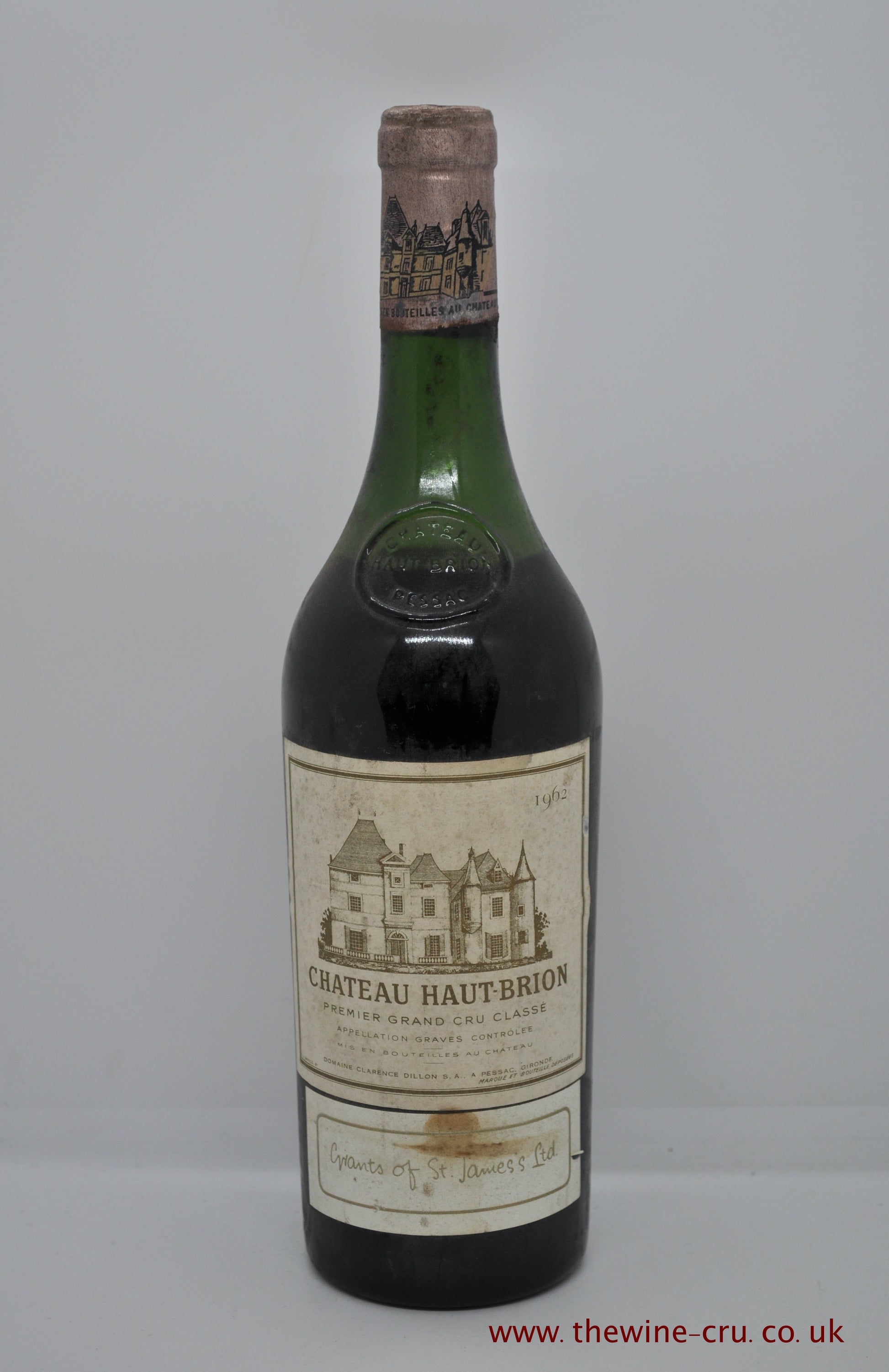 Chateau Haut Brion 1962 - Just Wines 