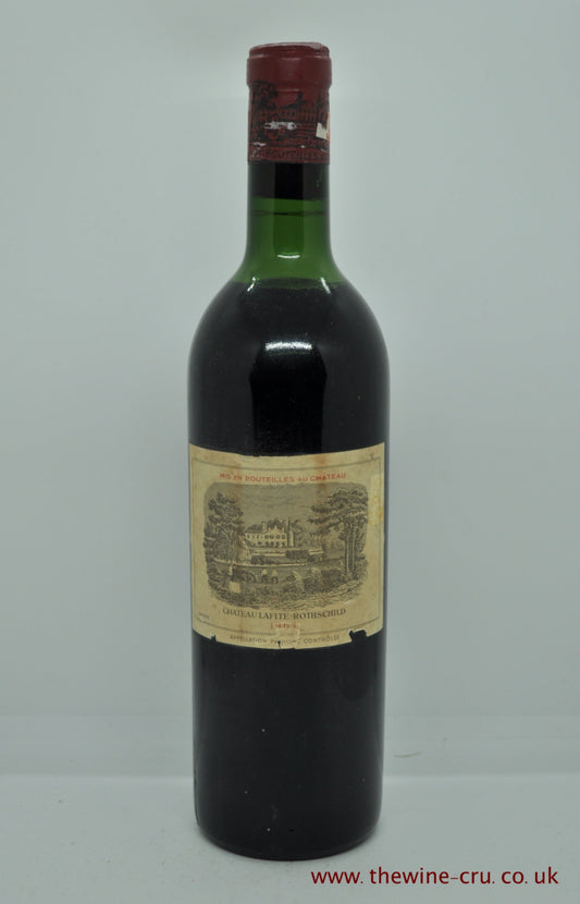 Chateau Lafite Rothschild 1965 - Just Wines 