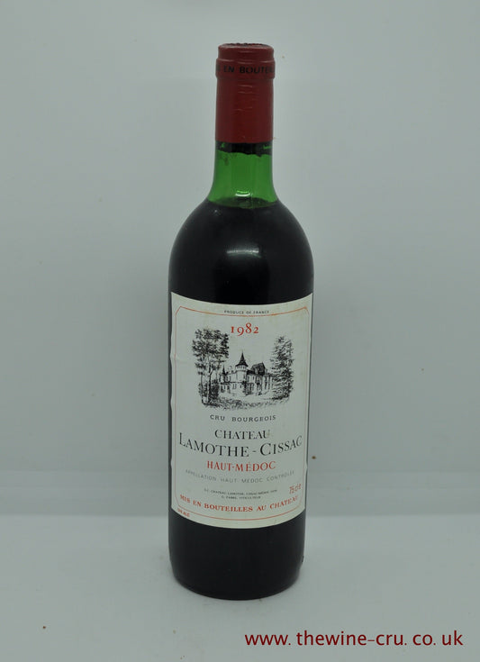 Chateau Lamothe-Cissac Vintage 1982 - Just Wines 