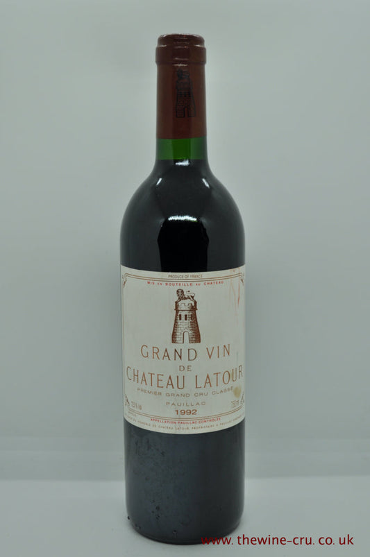 Chateau Latour 1992 - Just Wines 