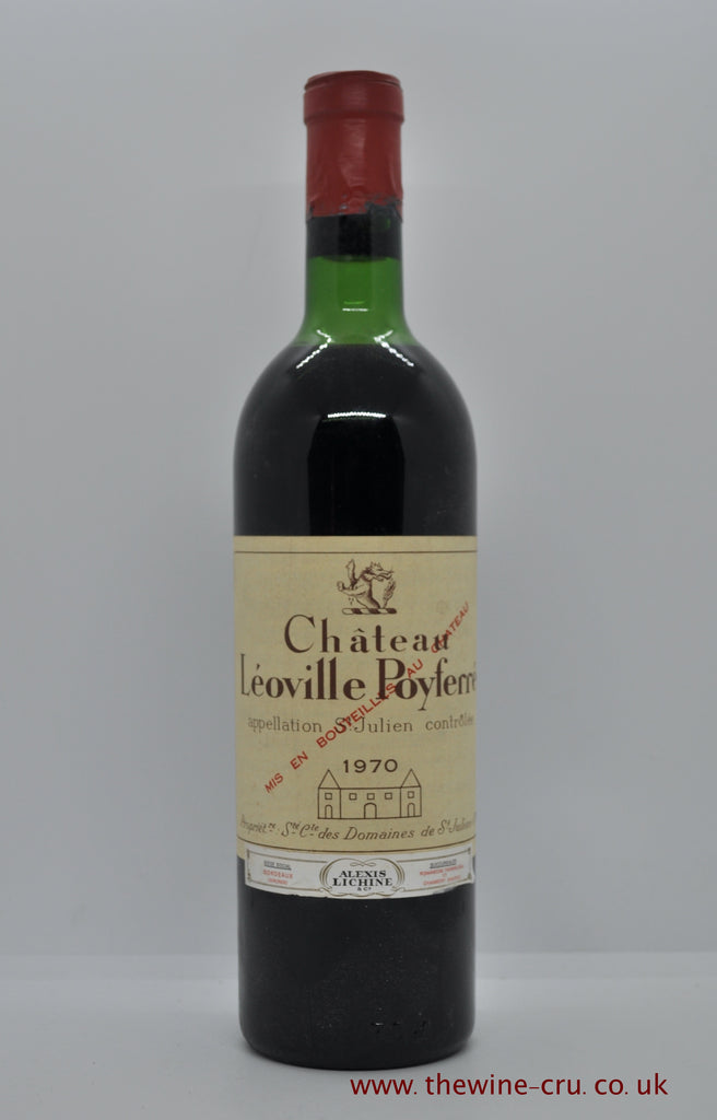 Chateau Leoville Poyferre 1970 - Just Wines 