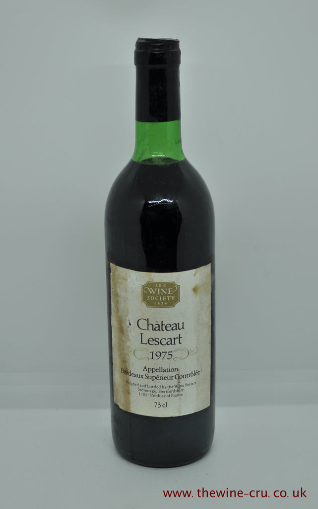 Chateau Lescart 1975 - Just Wines 