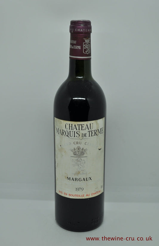 Chateau Marquis De Terme Vintage 1979 - Just Wines 