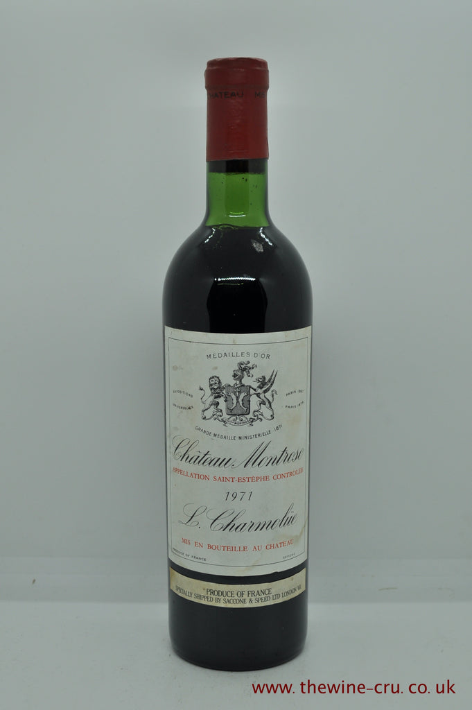 Chateau Montrose 1971 - Just Wines 