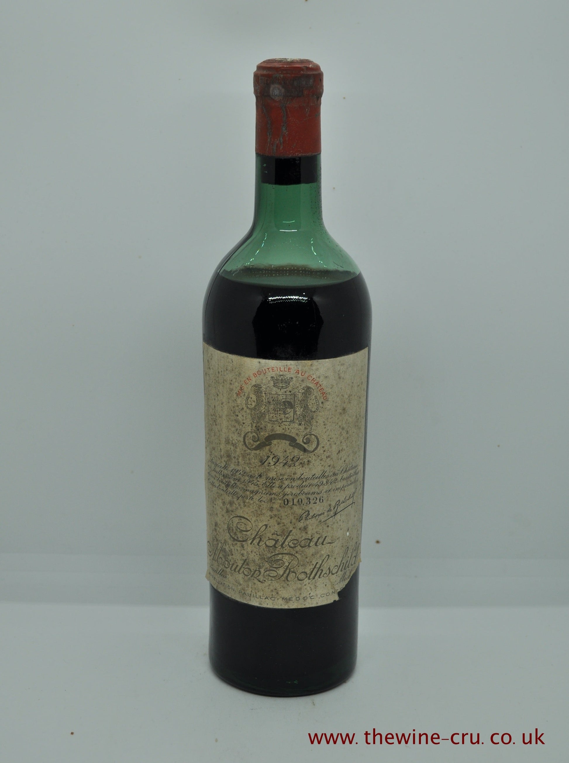 Chateau Mouton Rothschild Vintage 1942 - Just Wines 