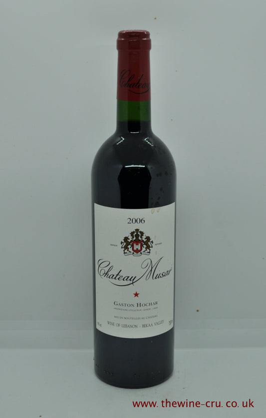 2006 vintage red wine from the Bekaa Valley, Lebanon. The bottle is in excellent condition. Immediate delivery. Free local delivery. Gift wrapping available.