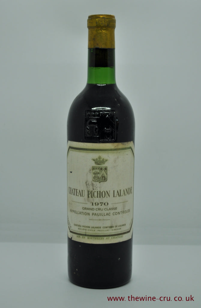 Chateau Pichon Lalande 1970 - Just Wines 