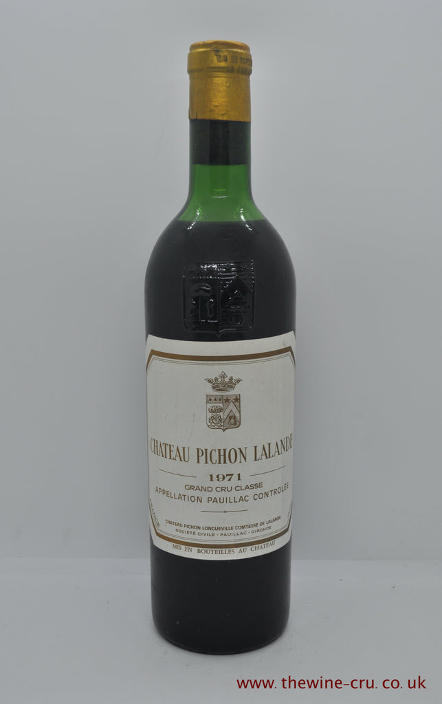 Chateau Pichon Lalande 1971 - Just Wines 