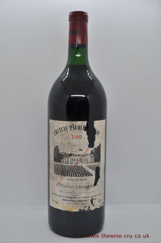 Chateau Picque-Caillou 1989 Magnum - Just Wines 