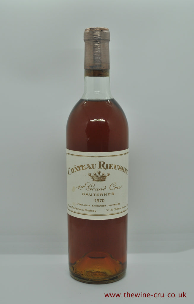 Chateau Rieussec 1970 - Just Wines 