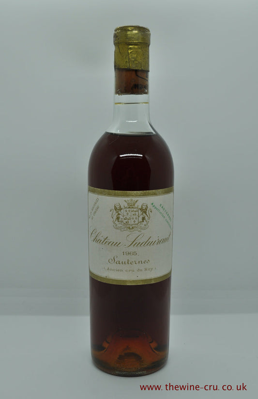 Chateau Suduiraut 1965 - Just Wines 