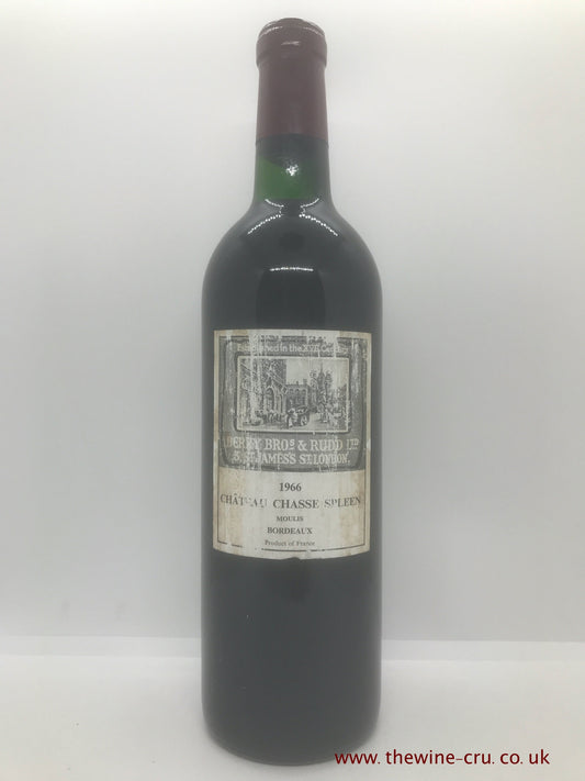 Chateau Chasse Spleen 1966 Bordeaux