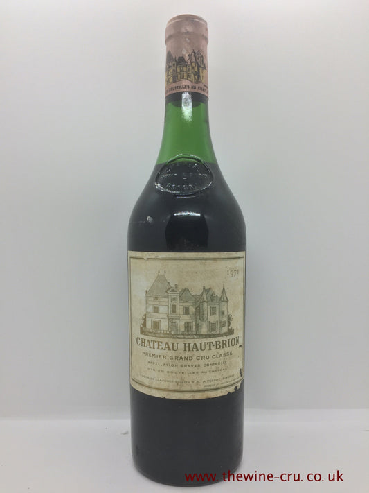 Chateau Haut Brion 1971 - Just Wines 