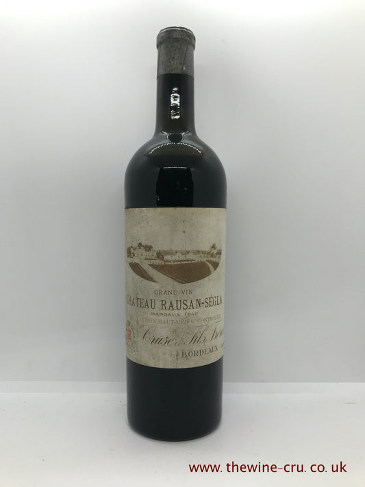 Chateau Rauzan Segla 1948 - Just Wines 