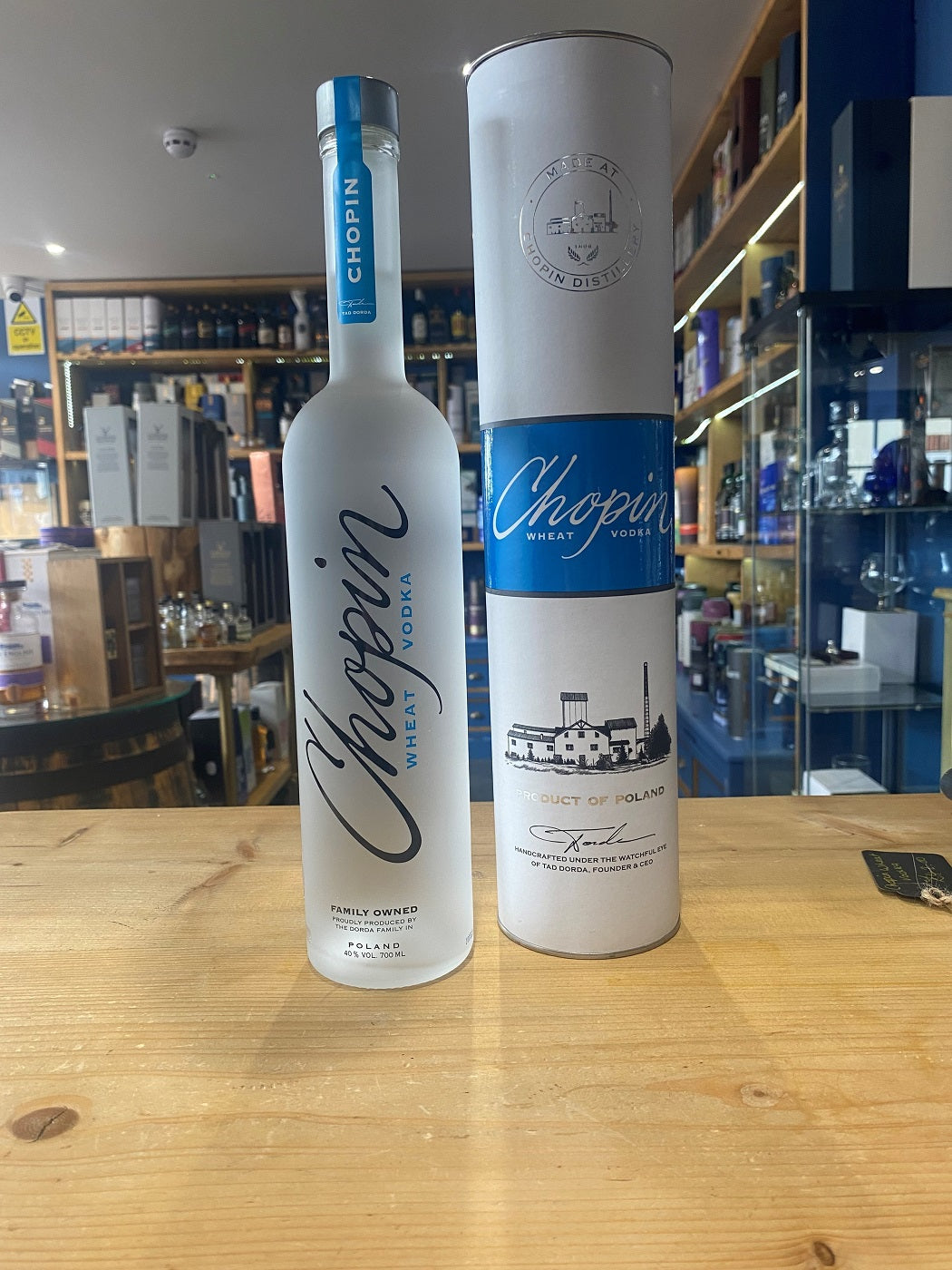 Chopin Wheat Vodka 70cl 40% - Just Wines 