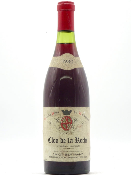 Clos de la Roche, Grand Cru, Domaine Amiot Bertrand, 1980 - Just Wines 