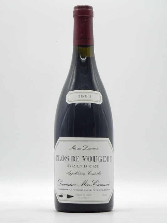 Clos Vougeot, Grand Cru, Domaine M茅o Camuzet, 1993 - Just Wines 