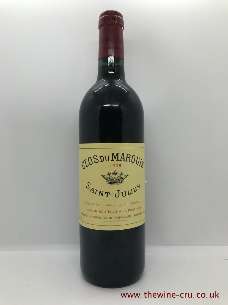 Clos Du Marquis Chateau Leoville Las Cases 1995 - Just Wines 