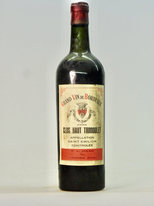 Clos Haut Trimoulet, 1945 - Just Wines 