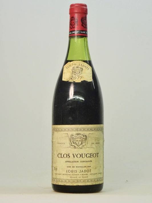 Clos Vougeot, Grand Cru, Domaine Louis Jadot, 1977 - Just Wines 