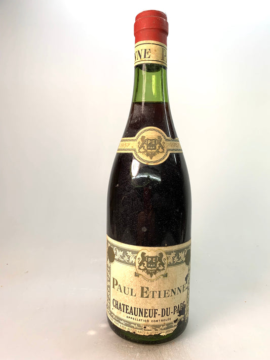 Ch芒teauneuf du Pape, Paul Etienne, 1957 - Just Wines 