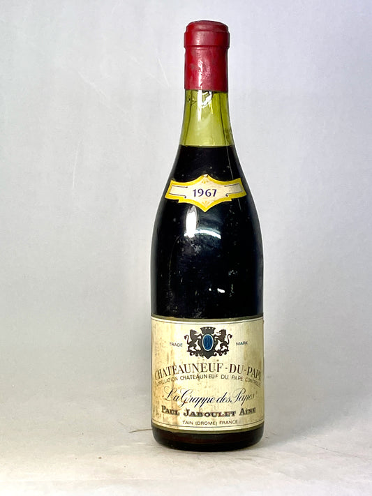 Ch芒teauneuf du Pape La Grappe des Papes Domaine Jaboulet Ain茅, 1967 - Just Wines 