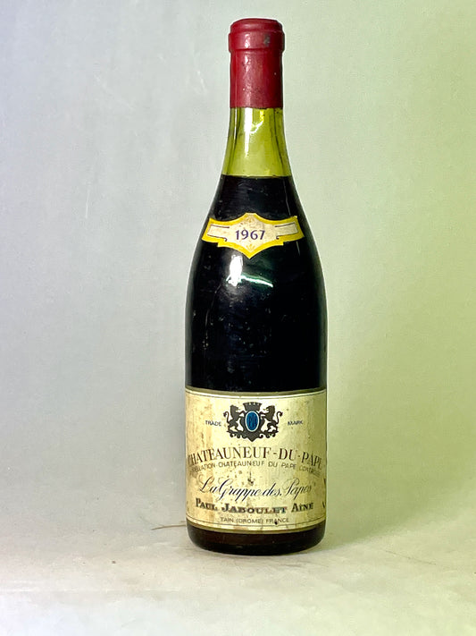 Ch芒teauneuf du Pape La Grappe des Papes Domaine Jaboulet Ain茅, 1967 - Just Wines 