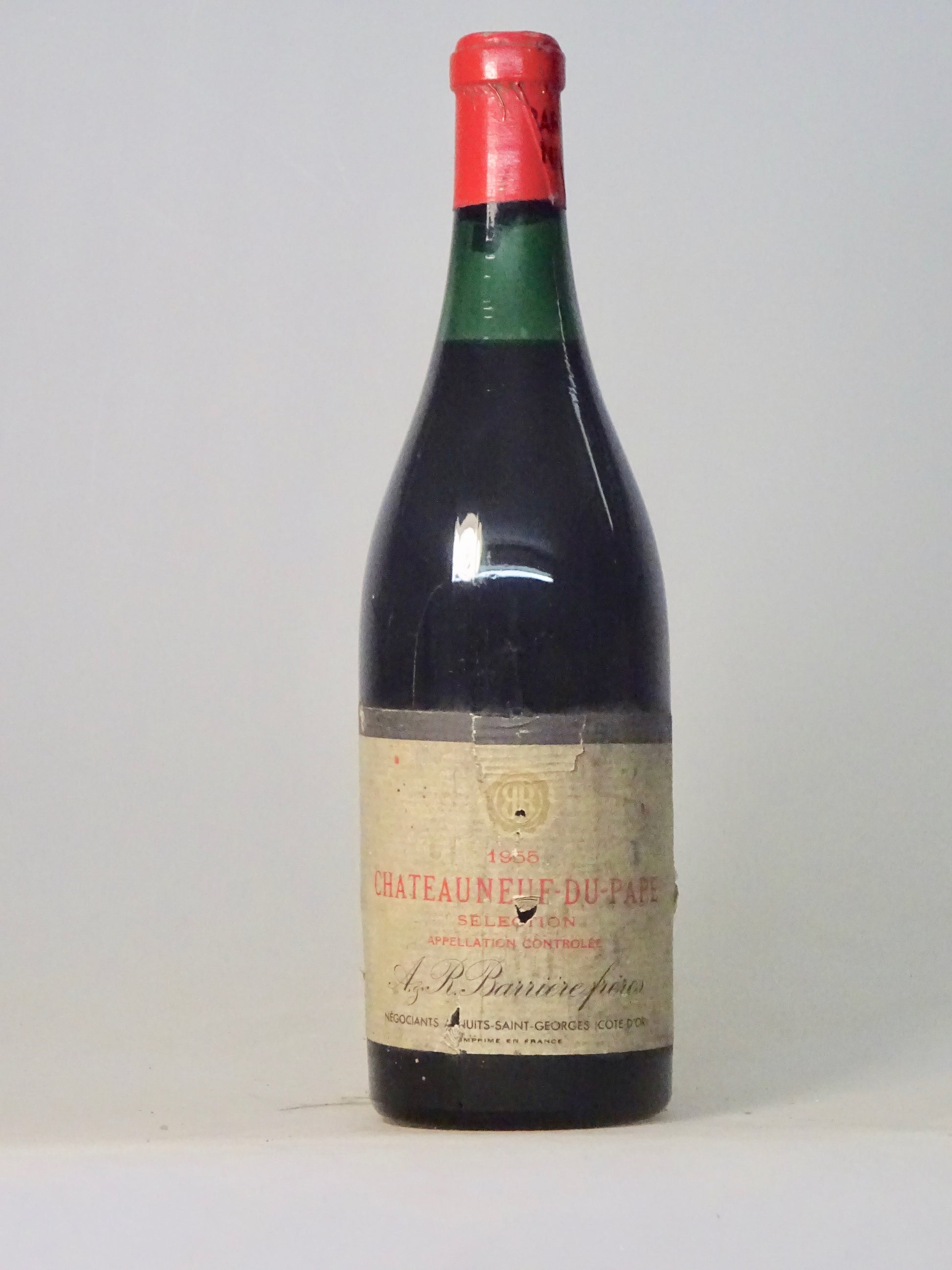 Ch芒teauneuf du Pape, Barri猫re, vts, 1955 - Just Wines 