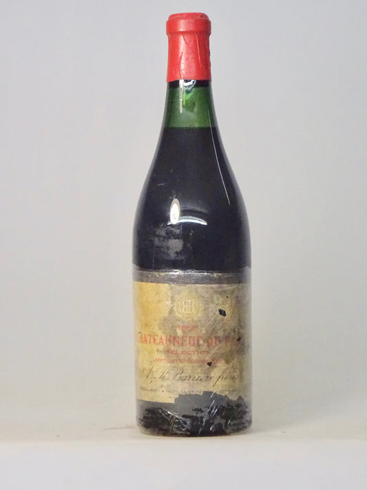 Ch芒teauneuf du Pape, Barri猫re, bn, 1955 - Just Wines 