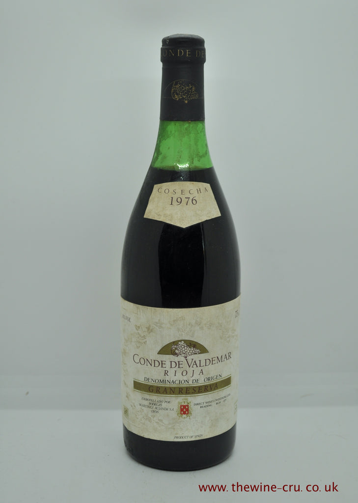 Conde De Valdemar Rioja Gran Reserva 1976 - Just Wines 