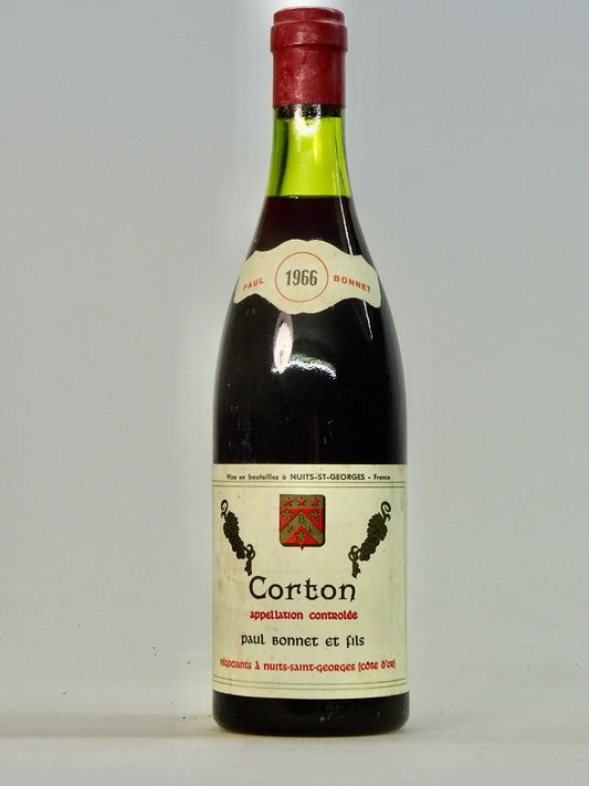 Corton, Grand Cru, Domaine Bonnet, 1966 - Just Wines 